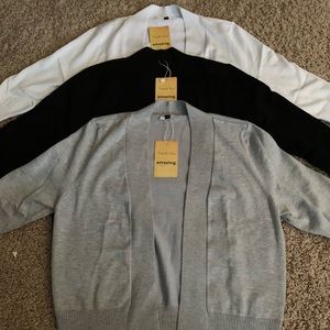 3 Pack Amazon Cardigans